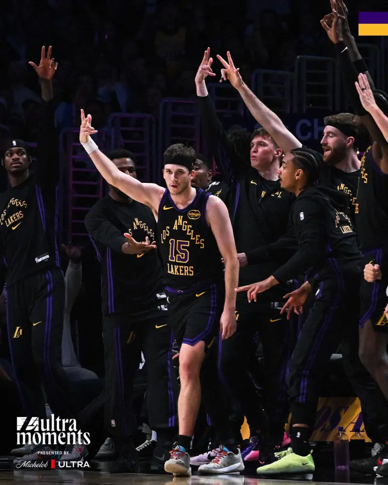 yl7703永利-继续北伐！湖人官方Ins分享昨日战胜森林狼的赛场照